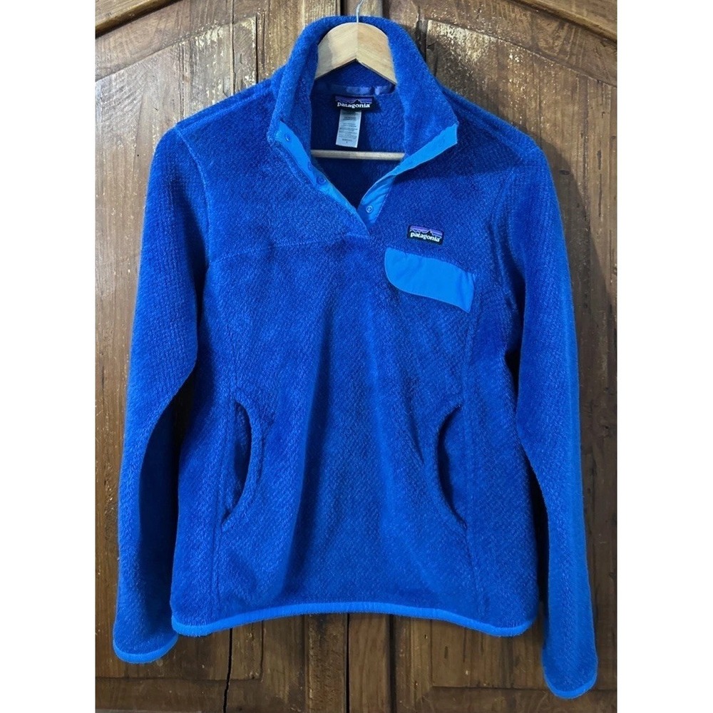 Women's‎ Patagonia Re-Tool Snap T Fleece Pullover Small Outdoor Hike Camp